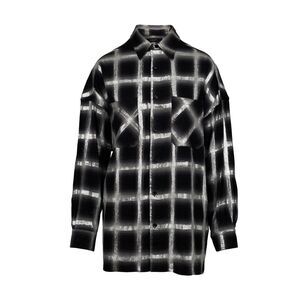 Amiri Glitter Plaid Oversized Shirt - '10s